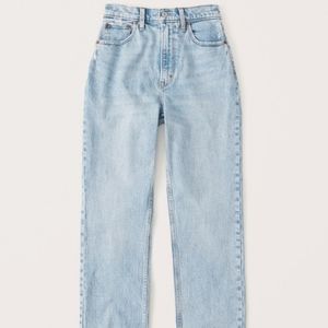 Abercrombie 90s high rise jeans.